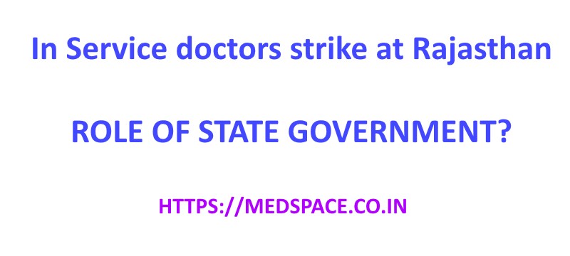 Whole medical community coming in support of Rajasthan doctors, Govt still insensitive